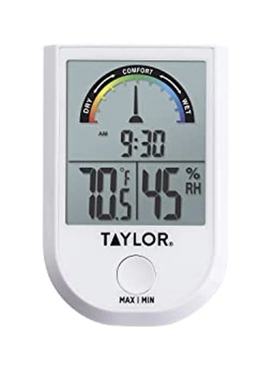 Taylor Digital Wireless Indoor Comfort Level Single Display, White