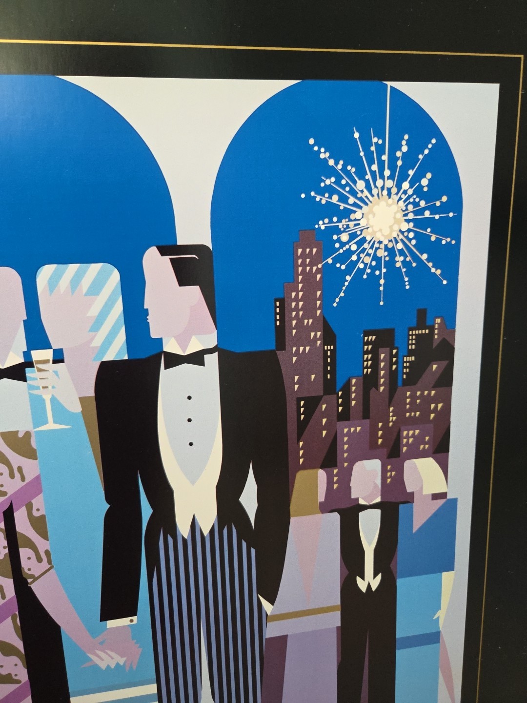 1984 GIANCARLO IMPIGLIA The Met Opera Poster On Board 25" × 30"