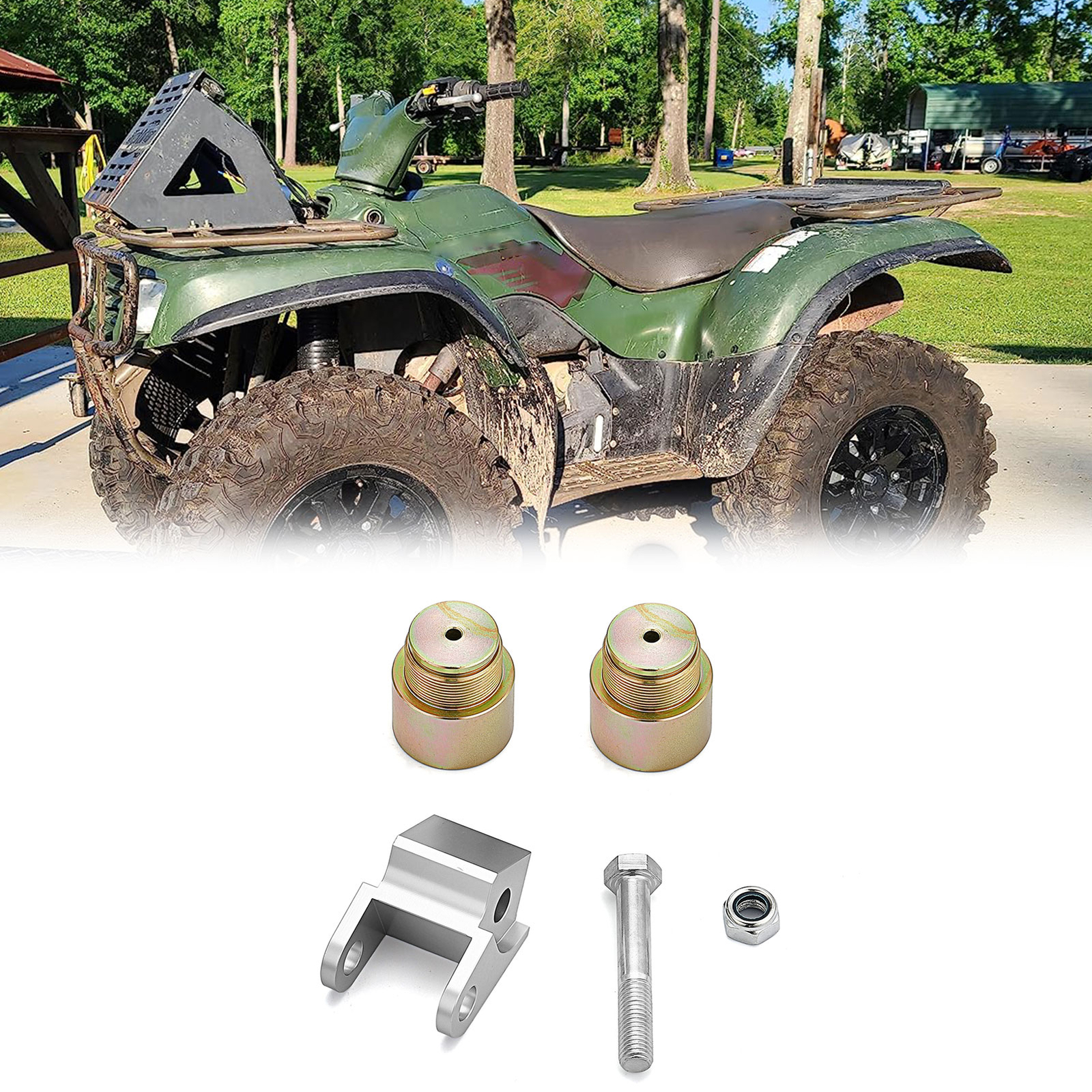 Aluminum 2" Full Lift Kit For Kawasaki Prairie 360/650/700 2002-2011