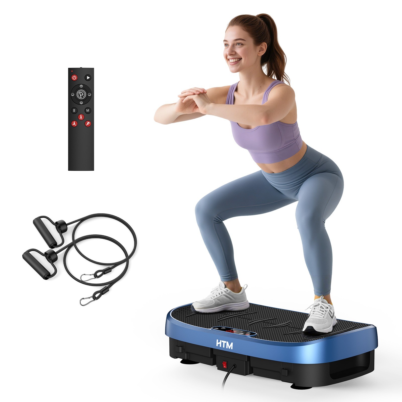 Vibration Plate Exercise Machine Curved Vibration Plate for Lymphatic Drainage