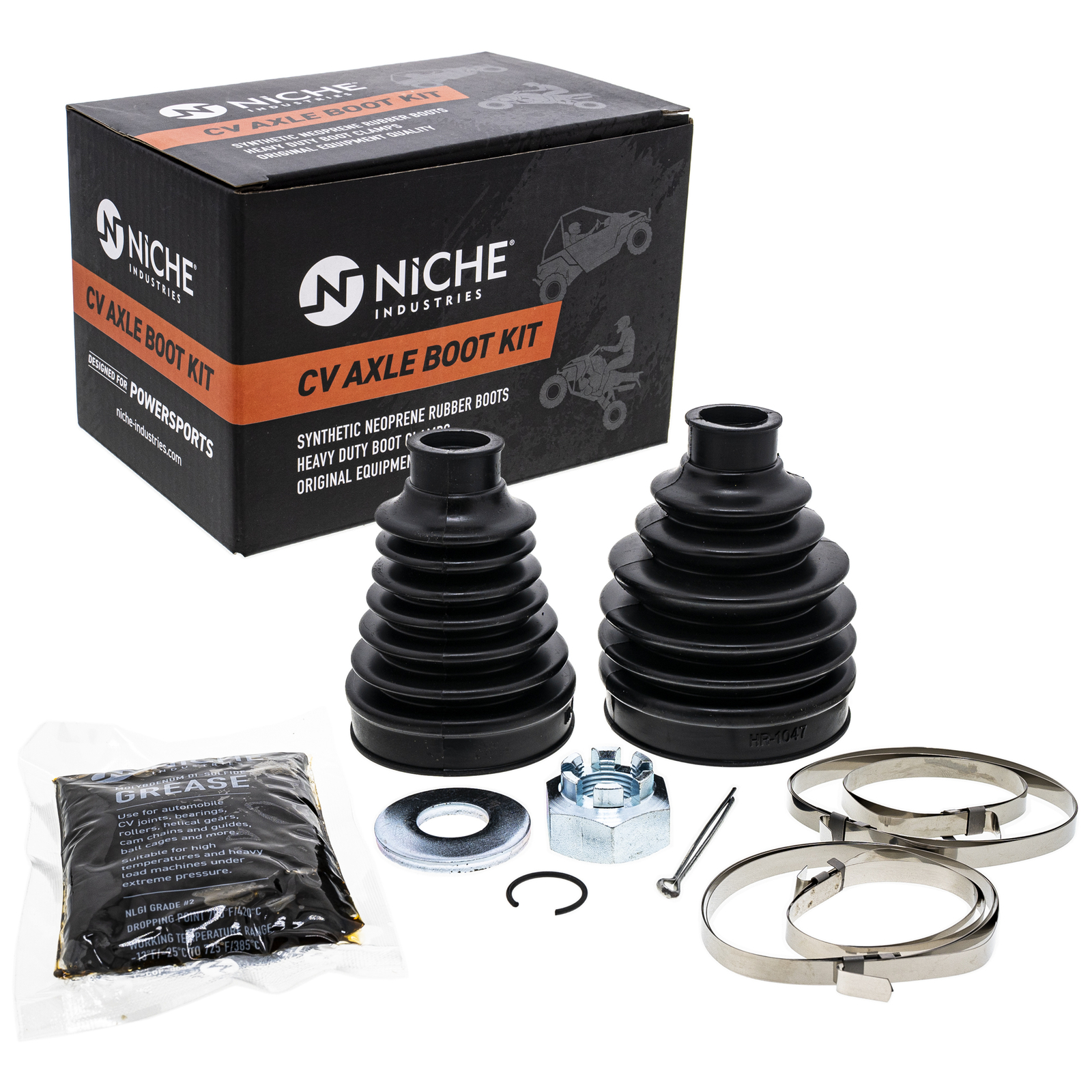 NICHE Front CV Axle Boot Kit for Can-Am Outlander 650 800 1000 500 705400512 ATV