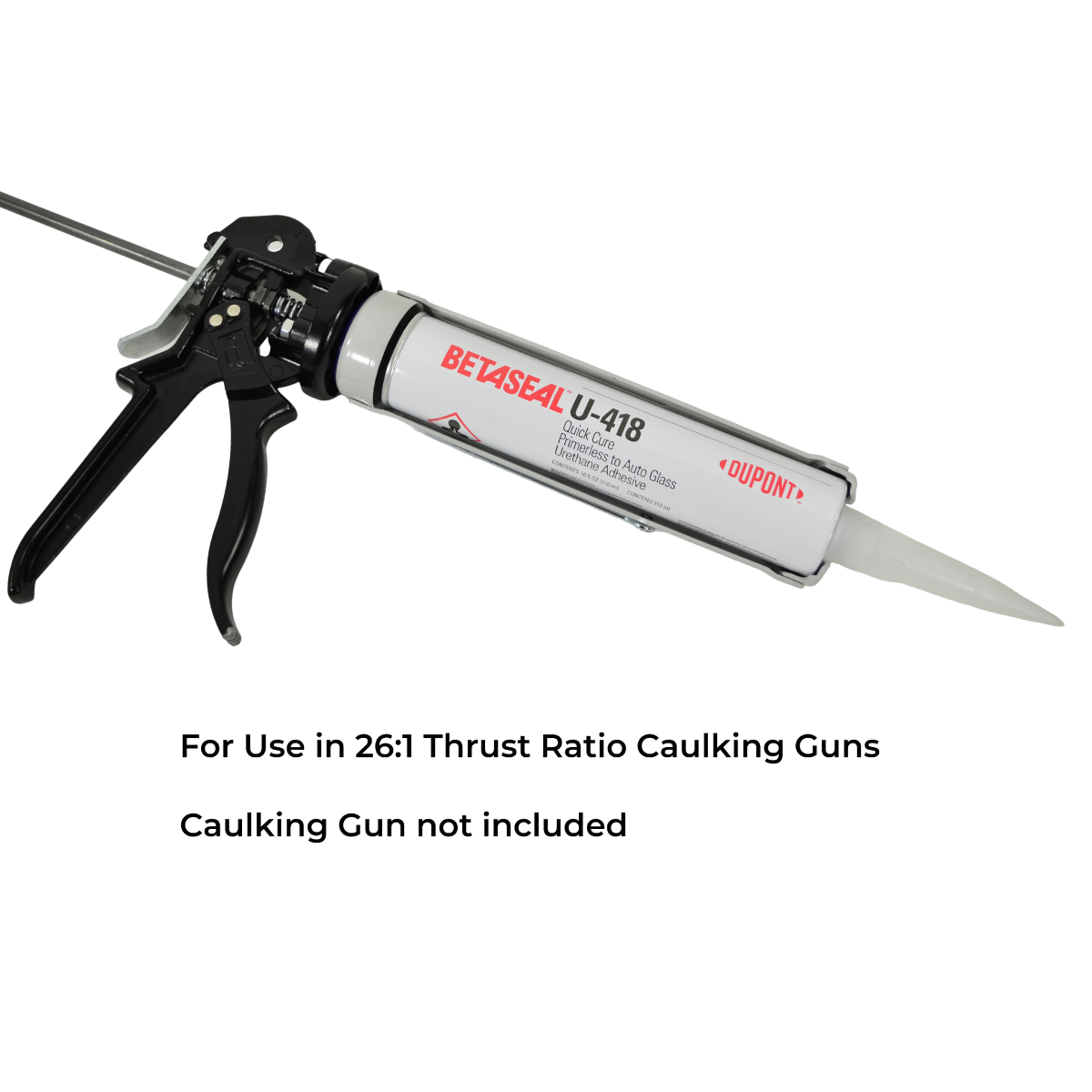 (2) Tubes U-418 Dow Auto Glass /Adhesive/Urethane-Primerless 10.5oz 310ml