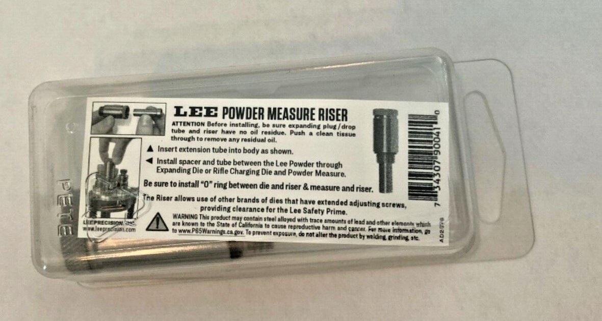 LEE 90041 Powder Measure/ Auto Disk Riser