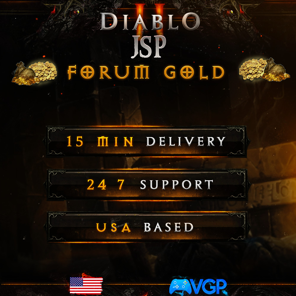 D2JSP Forum Gold FG 🔥 1-20K FG 🔥 D2R Diablo 4 D4 FG D2JSP FG ✔️ Fast & Safe