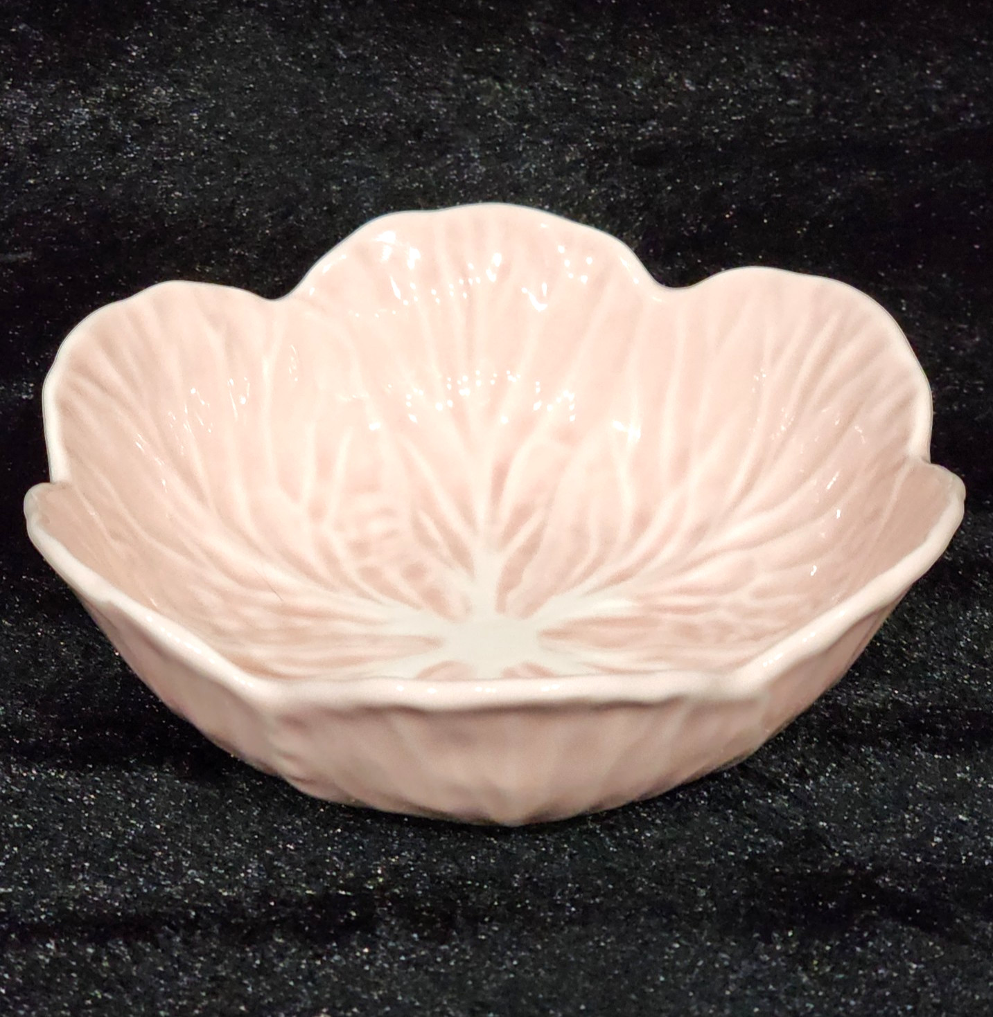 2 Pink Cabbage Cereal Bowls Ceramic 6" Easter 9oz Pinheiro Style Hobby Lob Viral