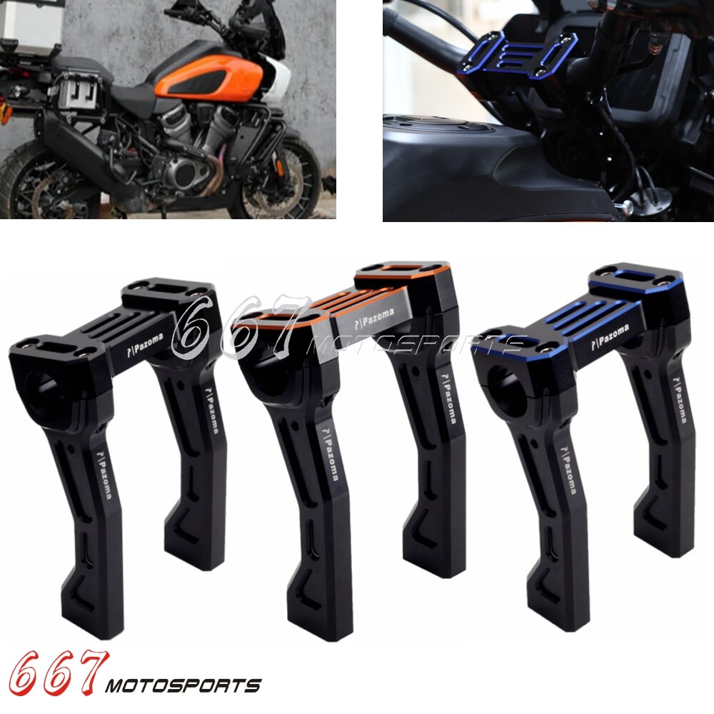 For Harley Pan America RA1250 RA1250S 2021-2024 Handlebar Riser With Top Clamp