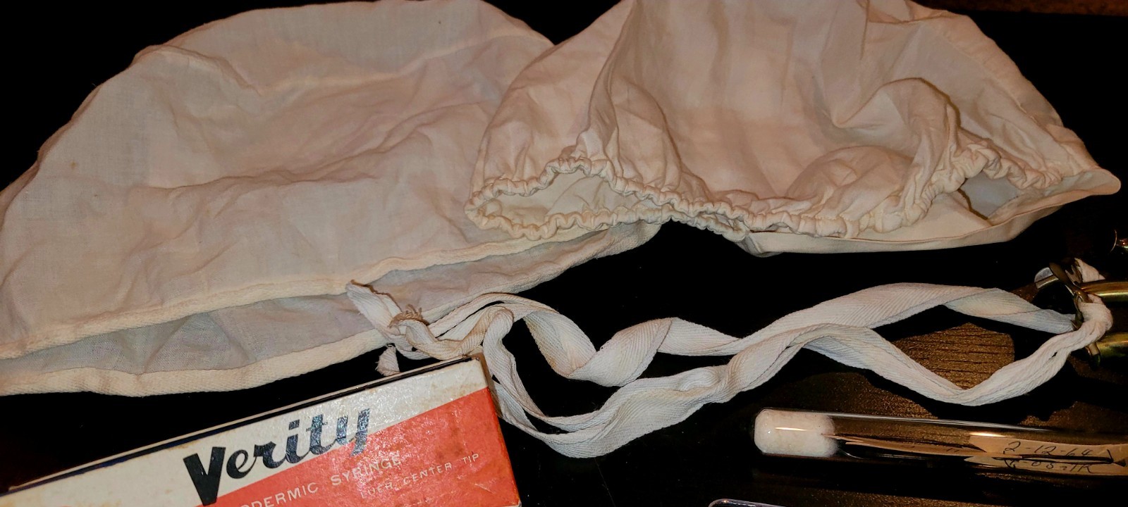 Amazing Lot Of Vintage Surgical Nursing Tools Instruments Syringe Mask Trocars