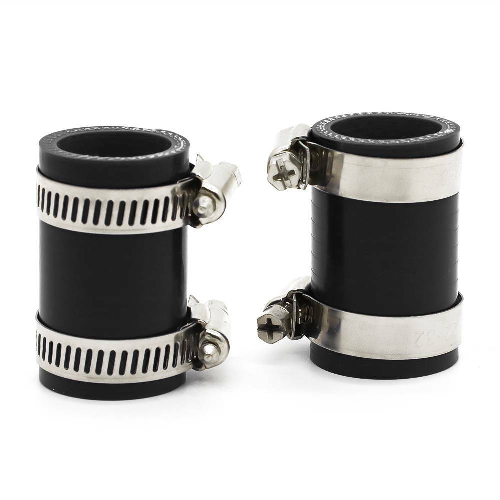 2pcs For 1987-2006 Yamaha Banshee Factory DG FMF Toomey Exhaust Tube Clamps