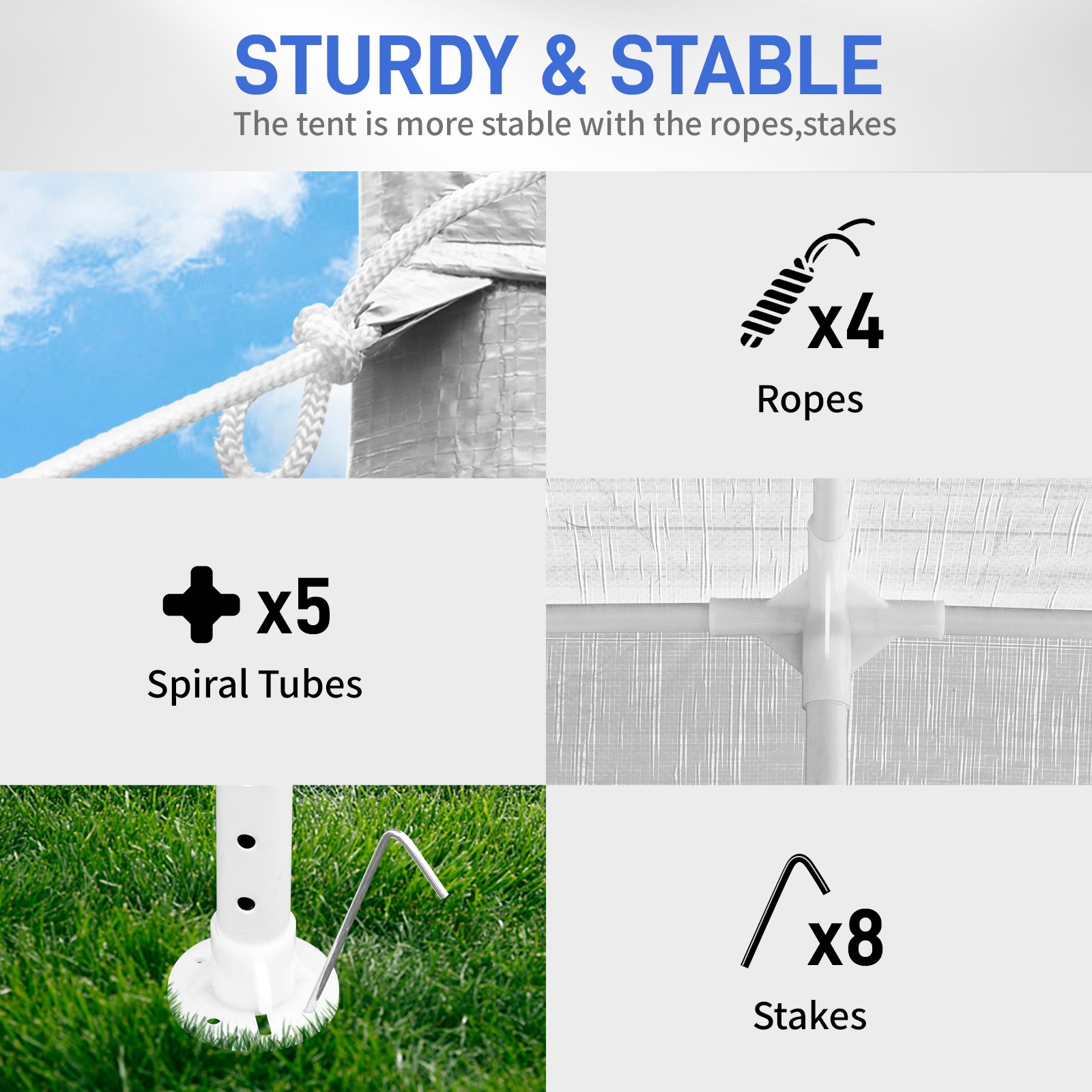 10'x10' Outdoor Canopy Party Wedding Tent Pavilion Gazebo Event 4 Wall White