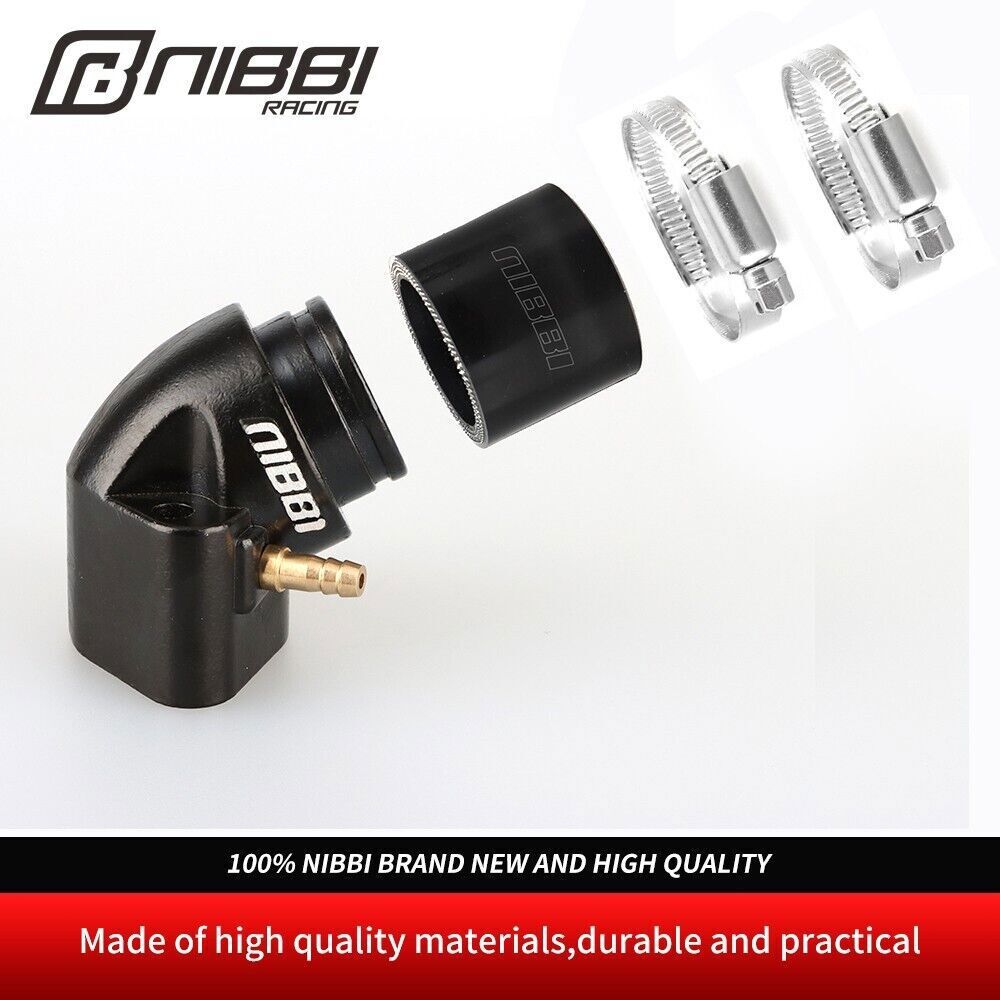 NIBBI 26mm Carburetor Air Filter Intake Manifold GY6 150cc-232cc Go Karts ATV 4T