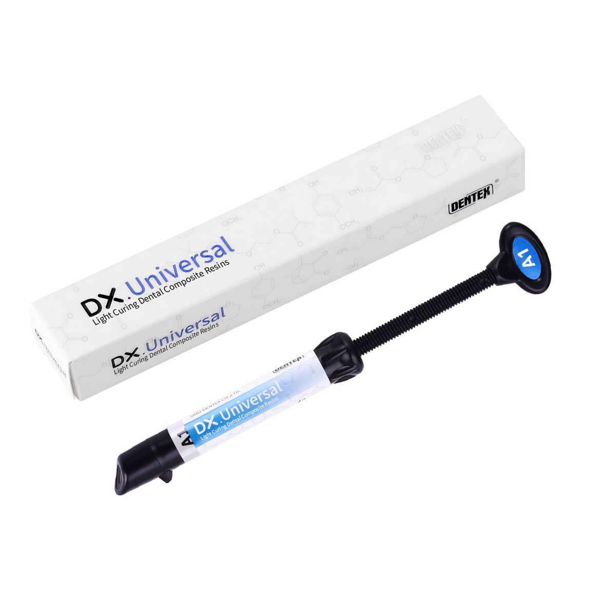 DX Dental Universal Light Cure Composite Resin A1,A2,A3,A3.5,B1 Shade 4g/Syringe