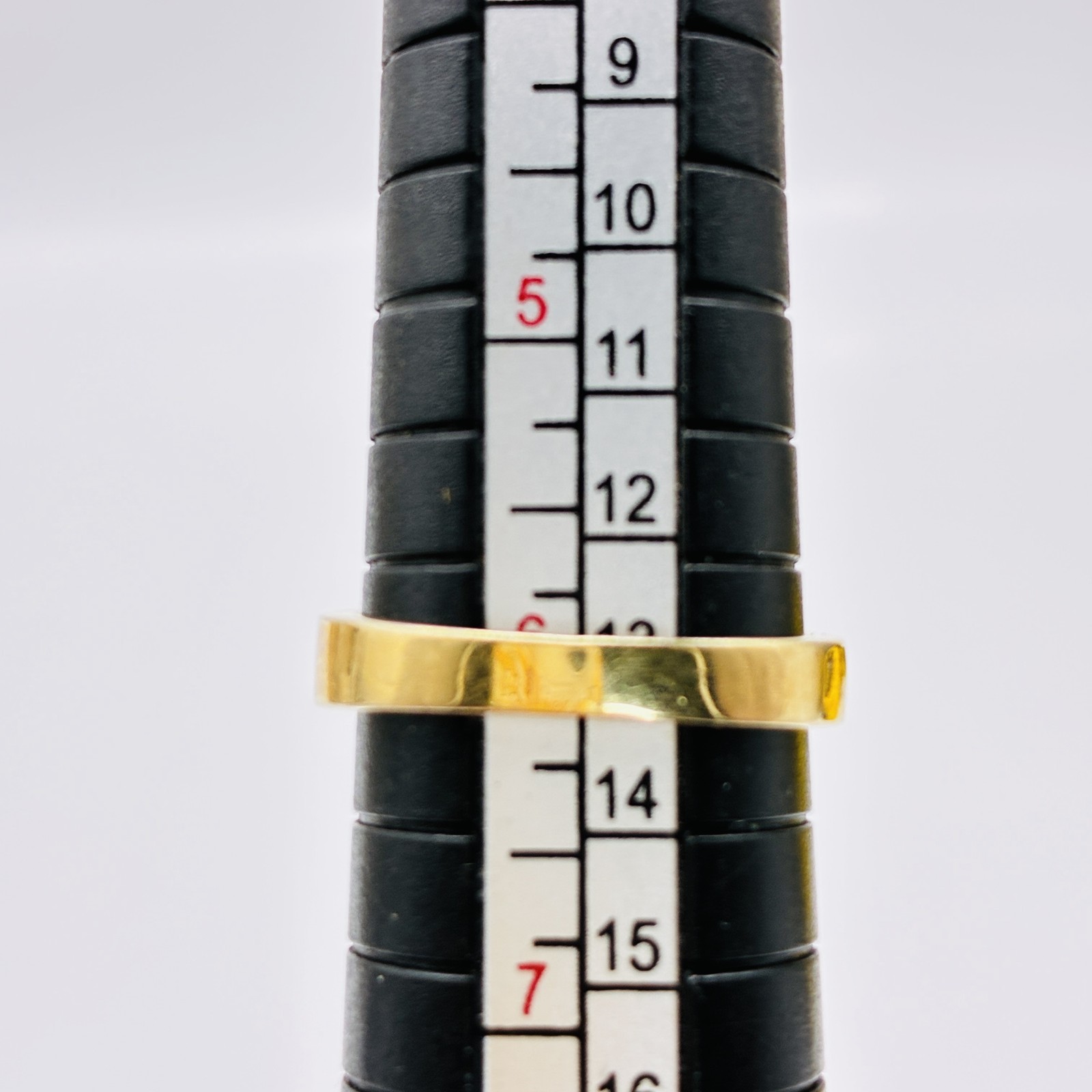 Gold Tone Band Mens and CZ Engagement Rings Lot of 2 Wedding Gift