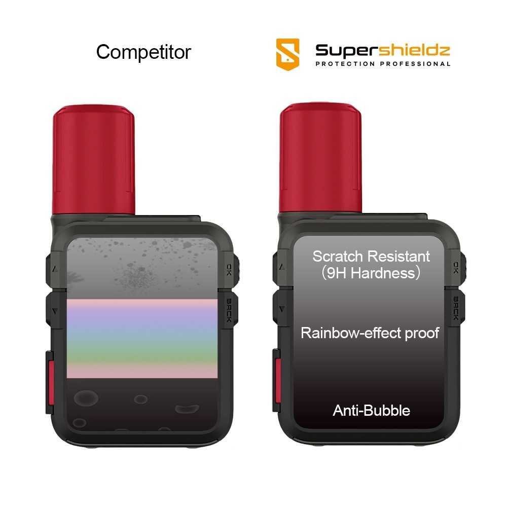 3X Supershieldz Tempered Glass Screen Protector for Garmin inReach Mini 3/ Plus