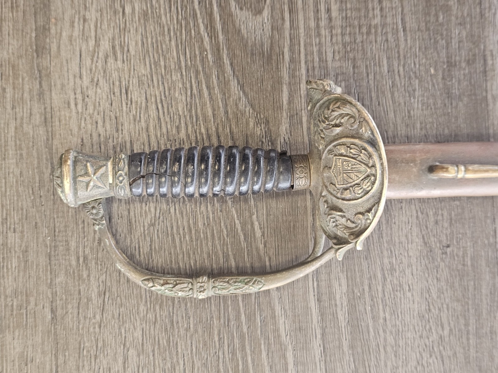 RAREST 1890s NAVY MARINES SABER SPANISH AMERICAN WAR SWORD