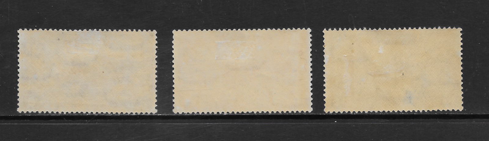 EGYPT SCOTT 108 - 110 MH F/VF PARTIAL SET - 1926 OXEN PLOWING