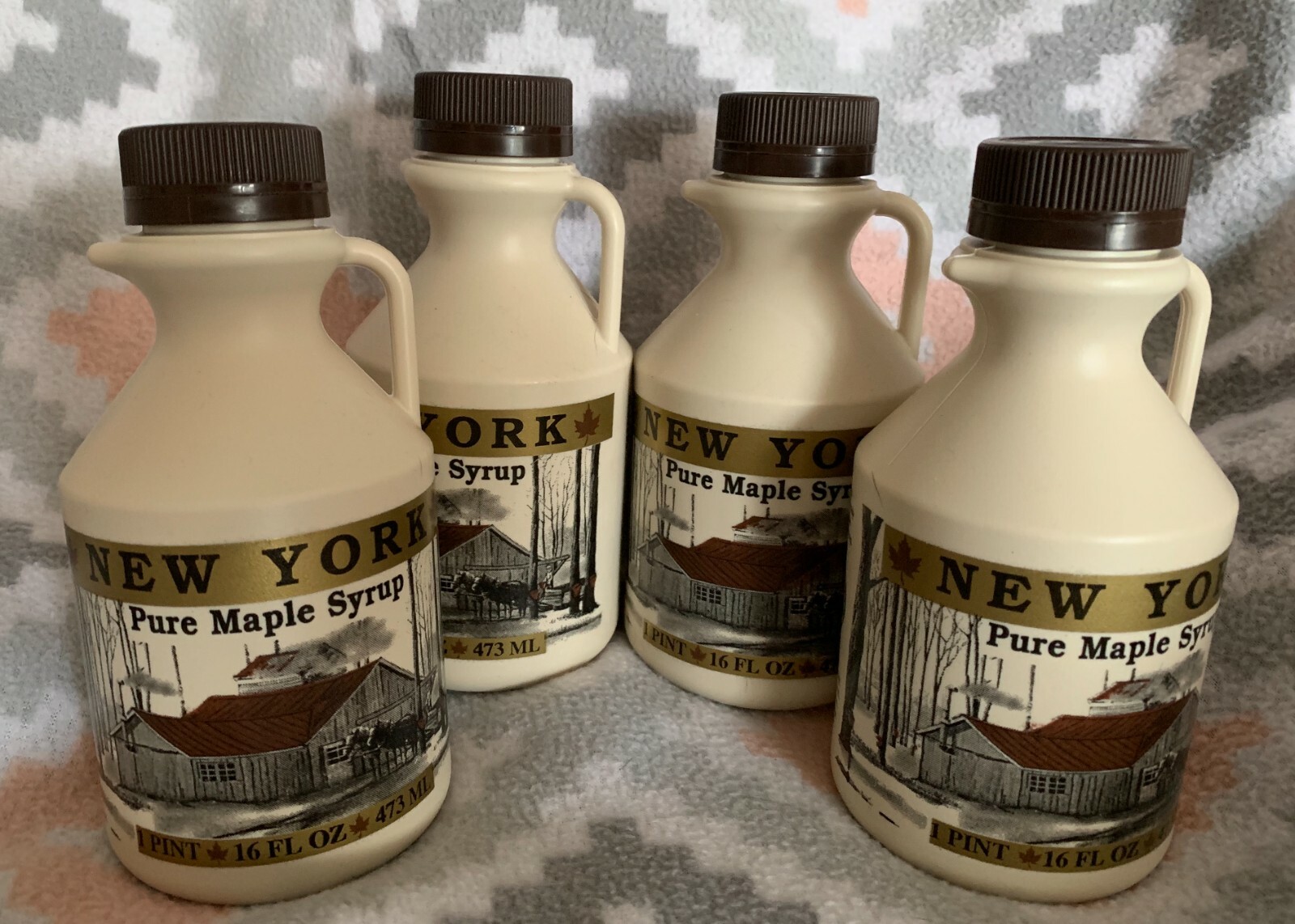 100% Pure Maple Syrup Grade A - New York, Gallon, 1/2 gallon, Quart, Pint