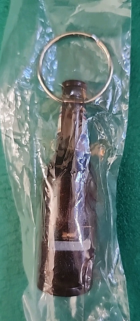 Vintage 2002 MICHELOB ULTRA BOTTLE OPENER Keychain Promotion Replica Bottle