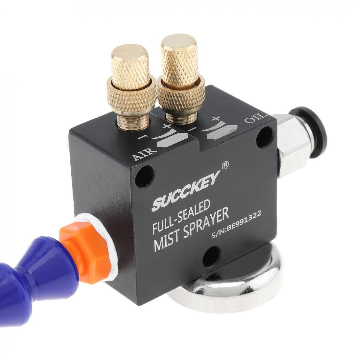 30cm Mist Coolant Lubrication Spray System w/ Magnetic Base & Fully Sealed Tube