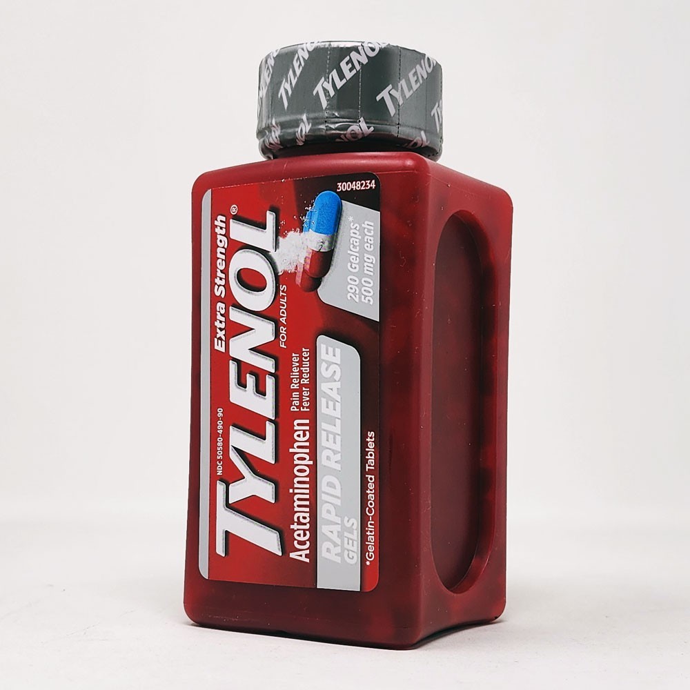 Tylenol Extra Strength Rapid Release Gels 500 mg - 290 gels Exp: 03/27