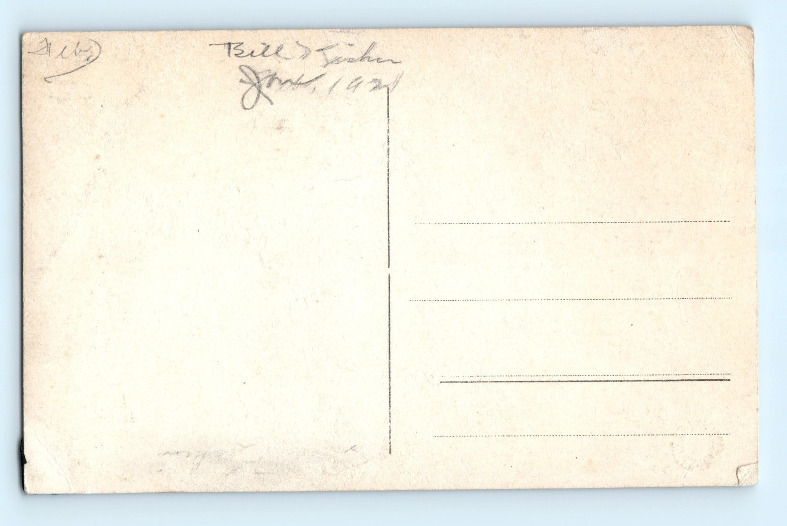 WWI Soldier Army Patch Infantry Collar Disk Real Photo Postcard RPPC