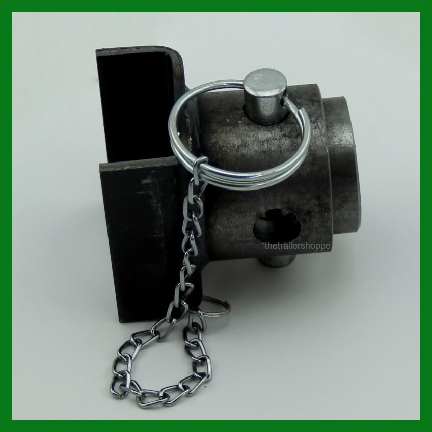 Universal Weld on Pipe Mount Swivel Assembly for Trailer Jacks