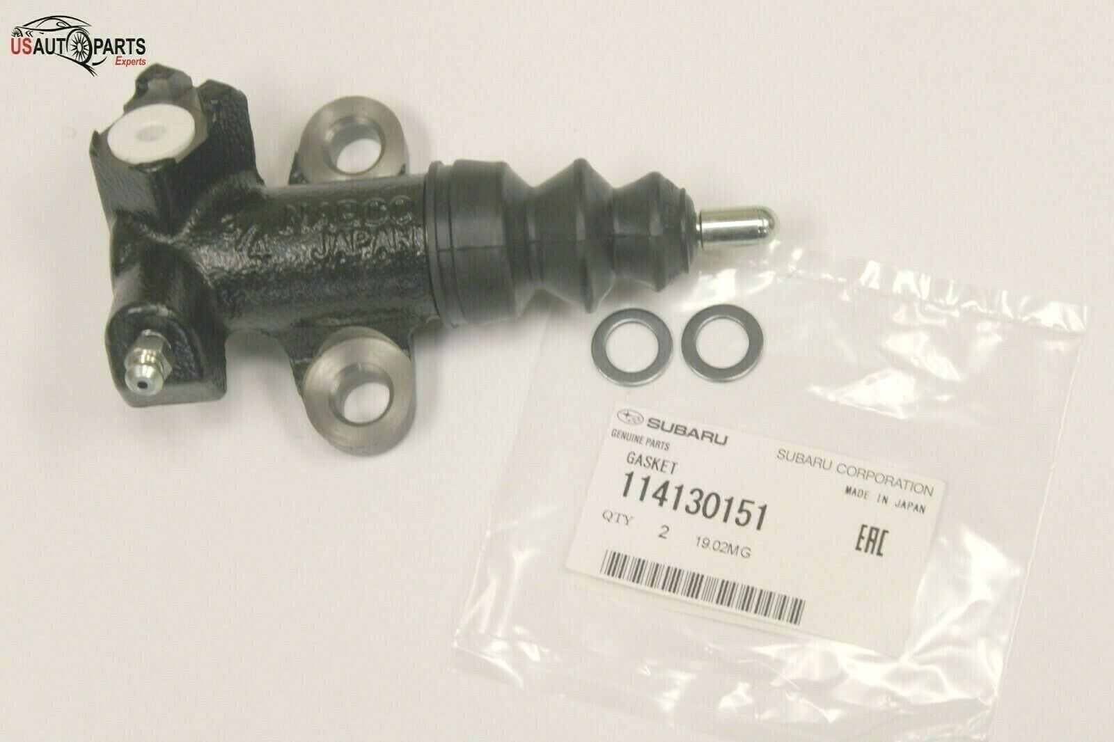 SUBARU OEM - CLUTCH SLAVE CYLINDER + 2 SEALS - IMPREZA - 114130151 - JAPAN