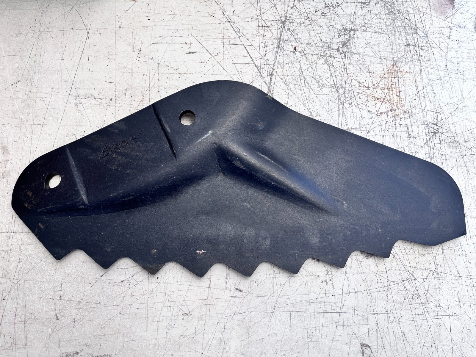 TRIOLIET TMR MIXER BLADE KNIFE - LONG - DOES NOT REQUIRE BACKING PLATE