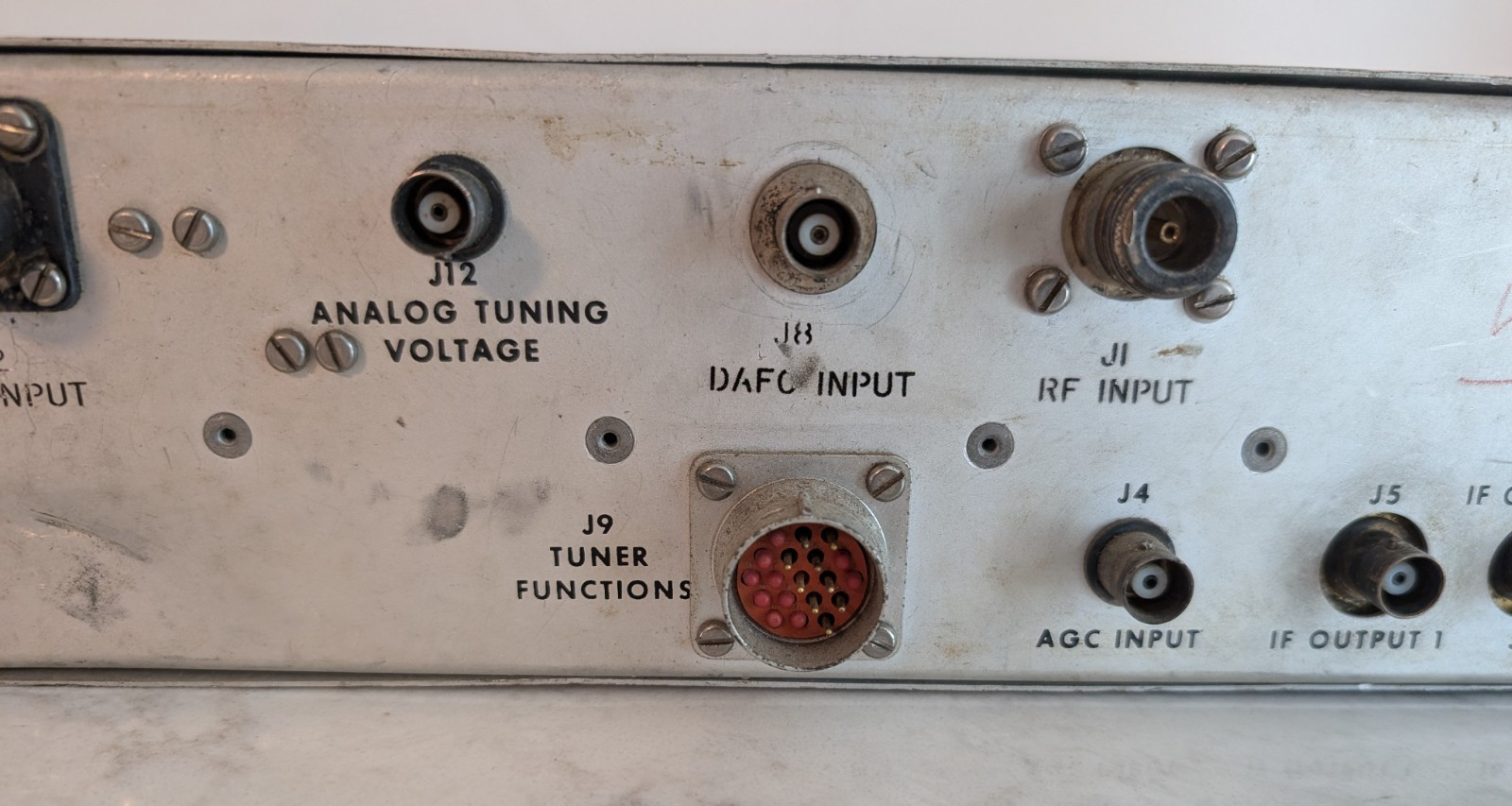Vintage 1960s CEI Communication Electronics Inc Model UT-1000C-1 UHF Tuner