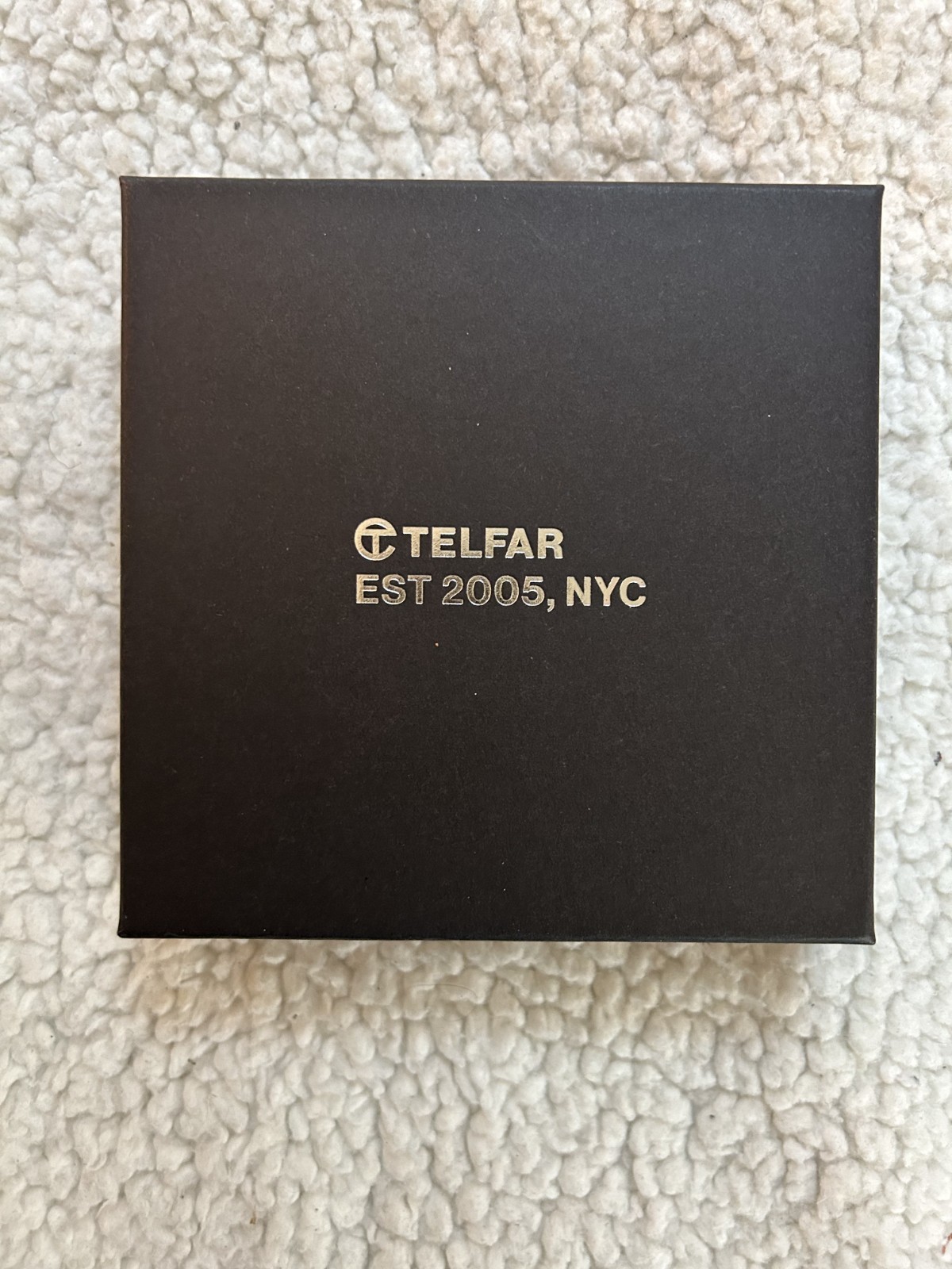Telfar Black Zip-Around Logo Wallet NEW - Super cute and great design - Qty Disc