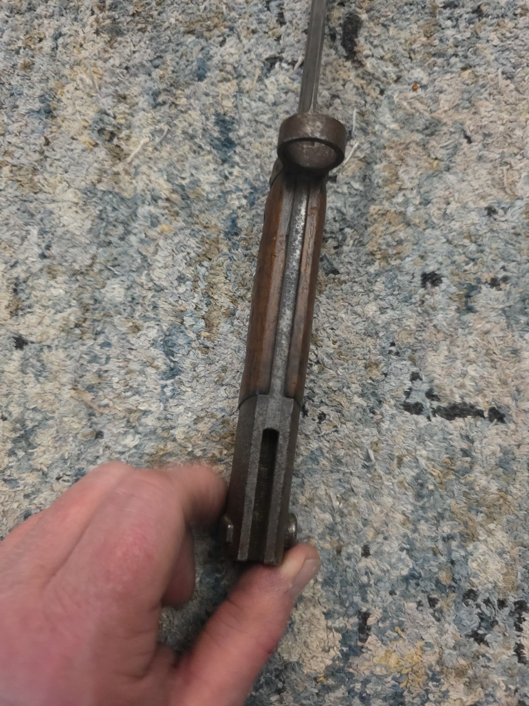 CSZ- H Bayonet & Matching Scabbard Original WWII