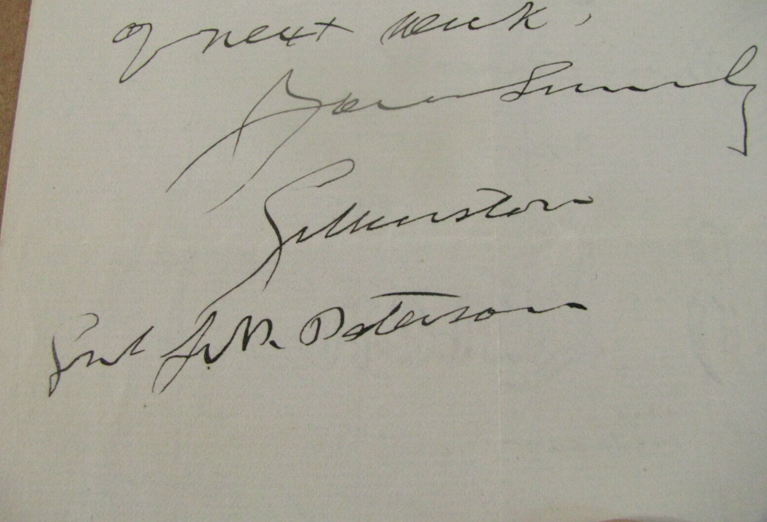 CIVIL WAR NEW HAMPSHIRE GENERAL GENERAL GILMAN MARSTON LETTER TO COMRADE