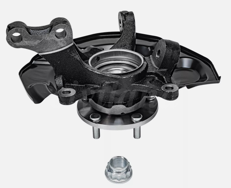 2x Front Wheel Hub Bearing Steering Knuckle Assembly for Toyota Sienna 2004-2010