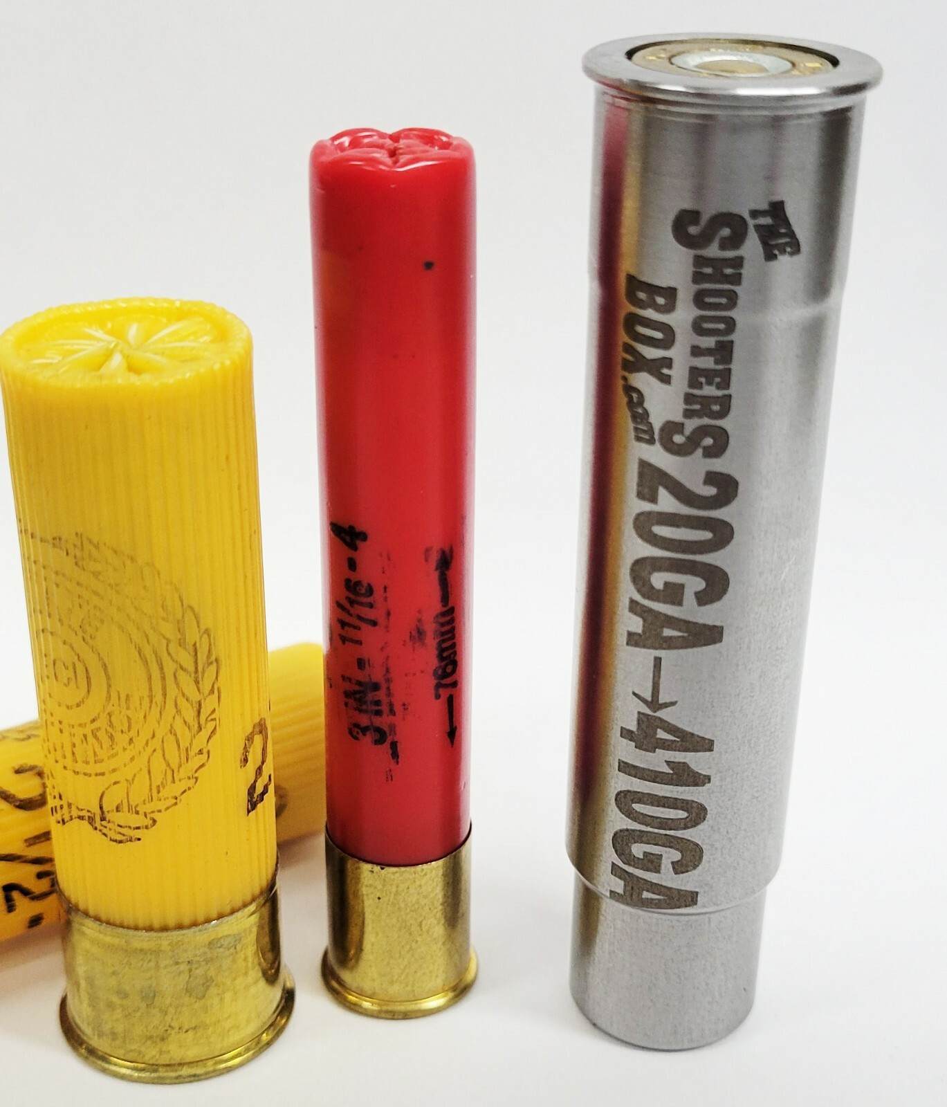 20GA to 410GA Shotgun Adapter - Stainless Steel - Free Shipping!