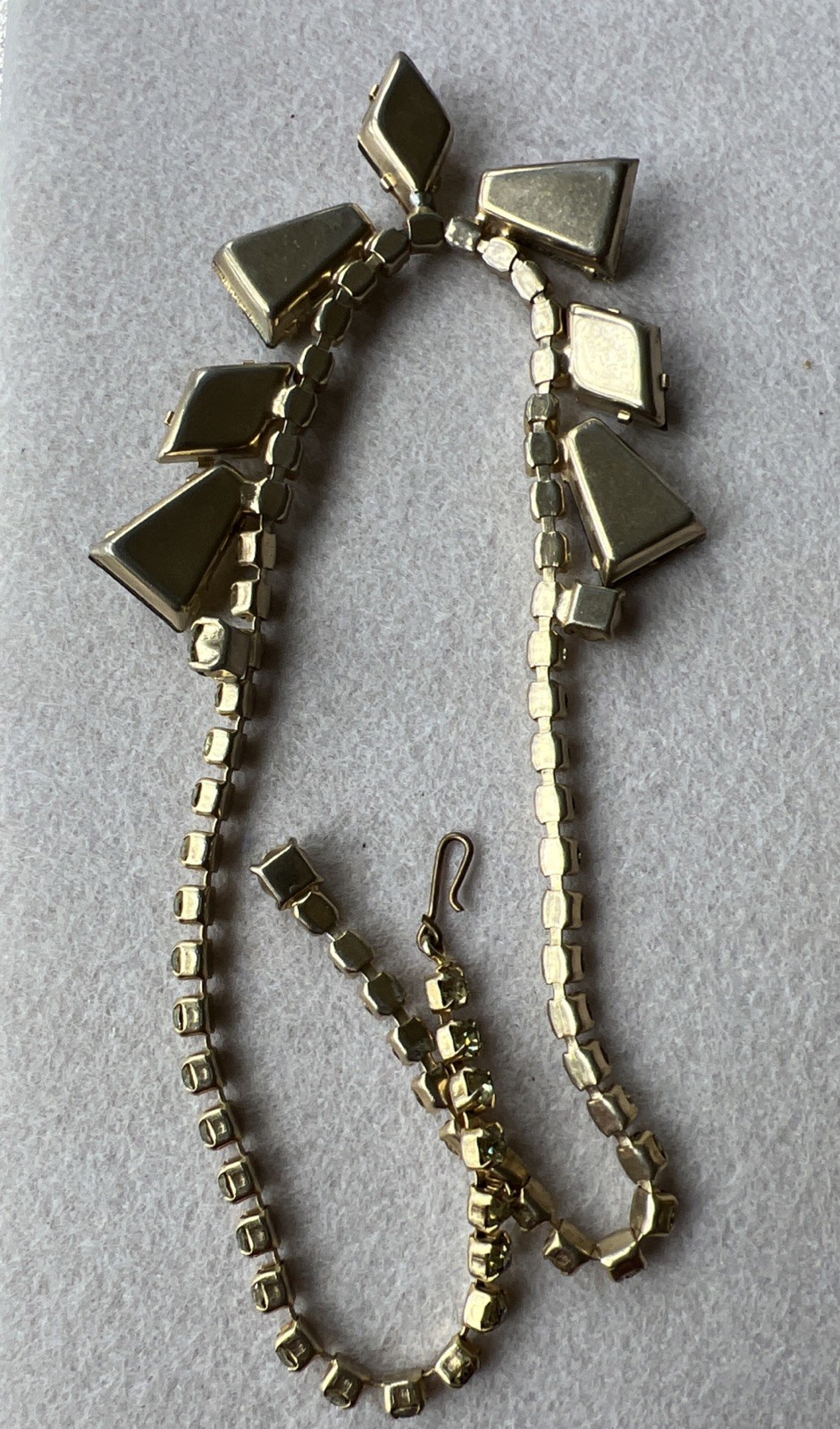 Vintage Rhinestone Jewelry Lot - 4 Pieces - Trembler Brooch - Signed/Unsigned