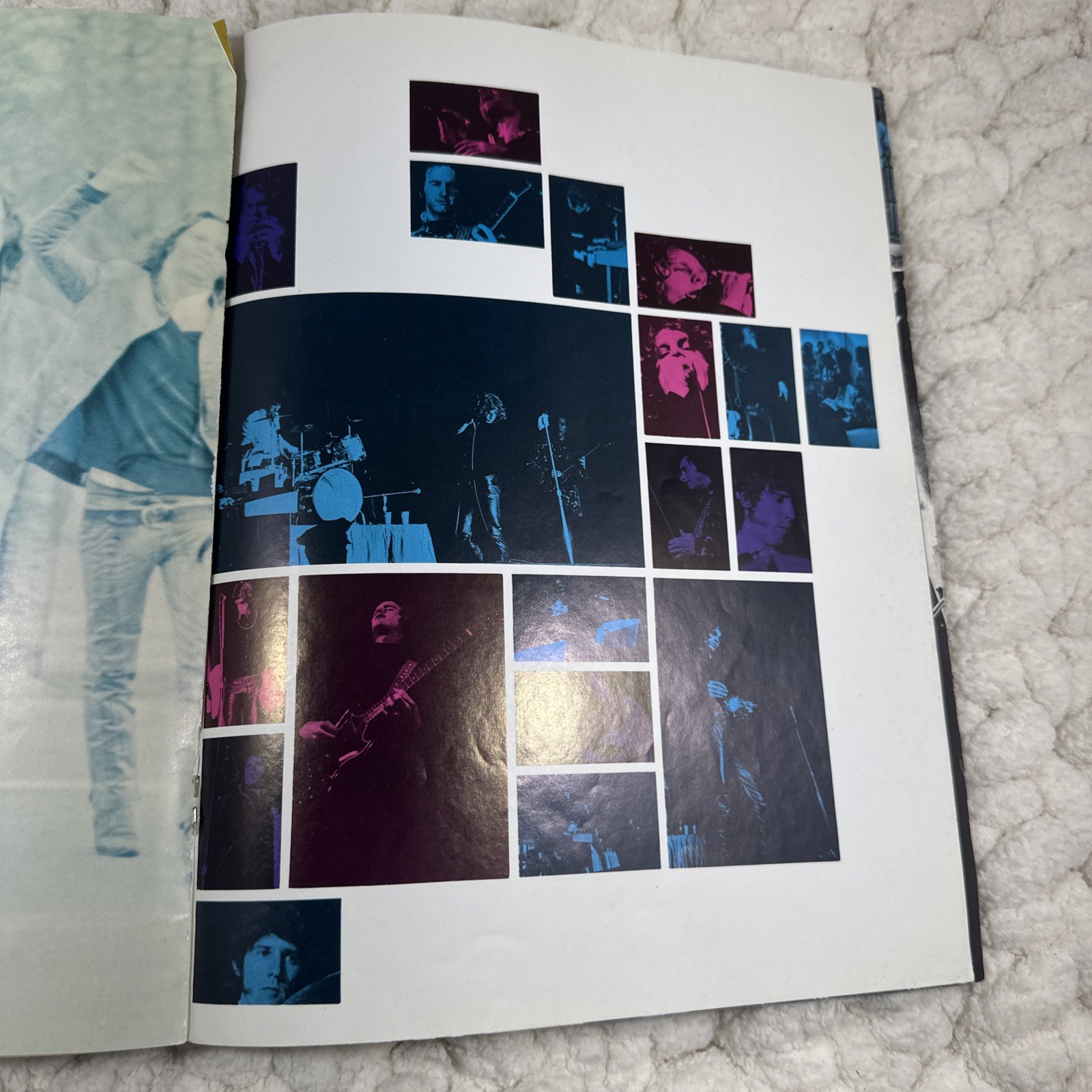 THE DOORS WAITING FOR THE SUN Jim Morrison 1968 TOUR Program Original 1968 As Is