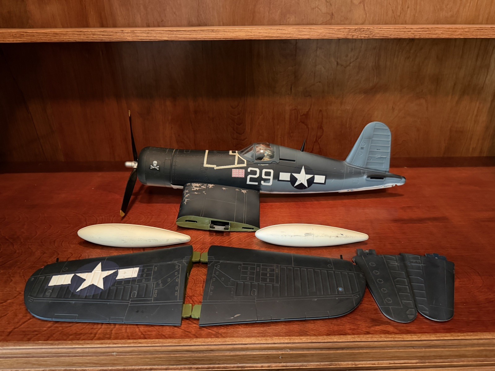 21st Century Toys XD F4Y-1D Corsair 1:18 Aircraft with Pilot Figure