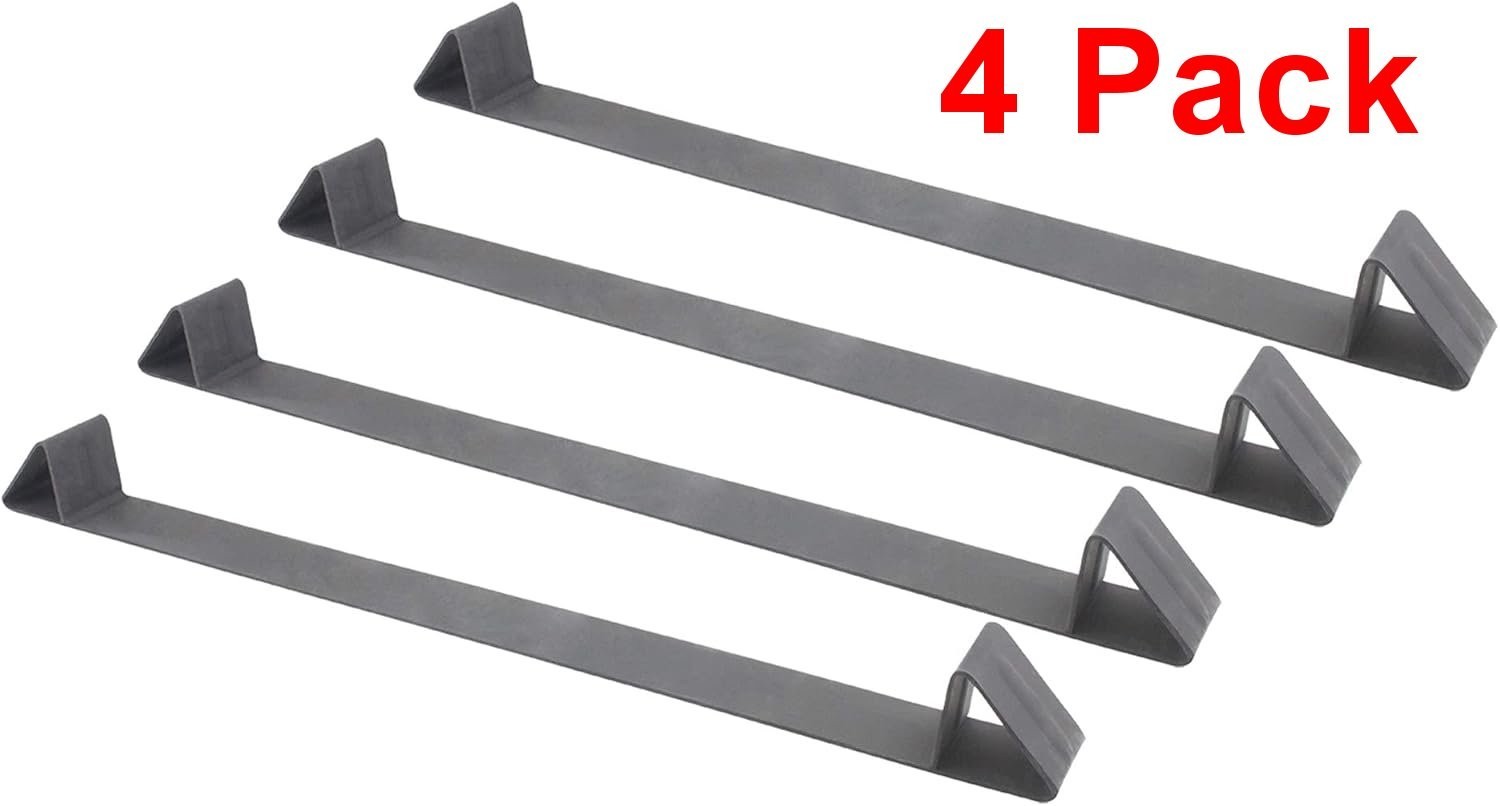 4 Pack Coil Rack/Chock, 33" Long, 10 Gauge Steel Flatbed Trailer Steel Coils