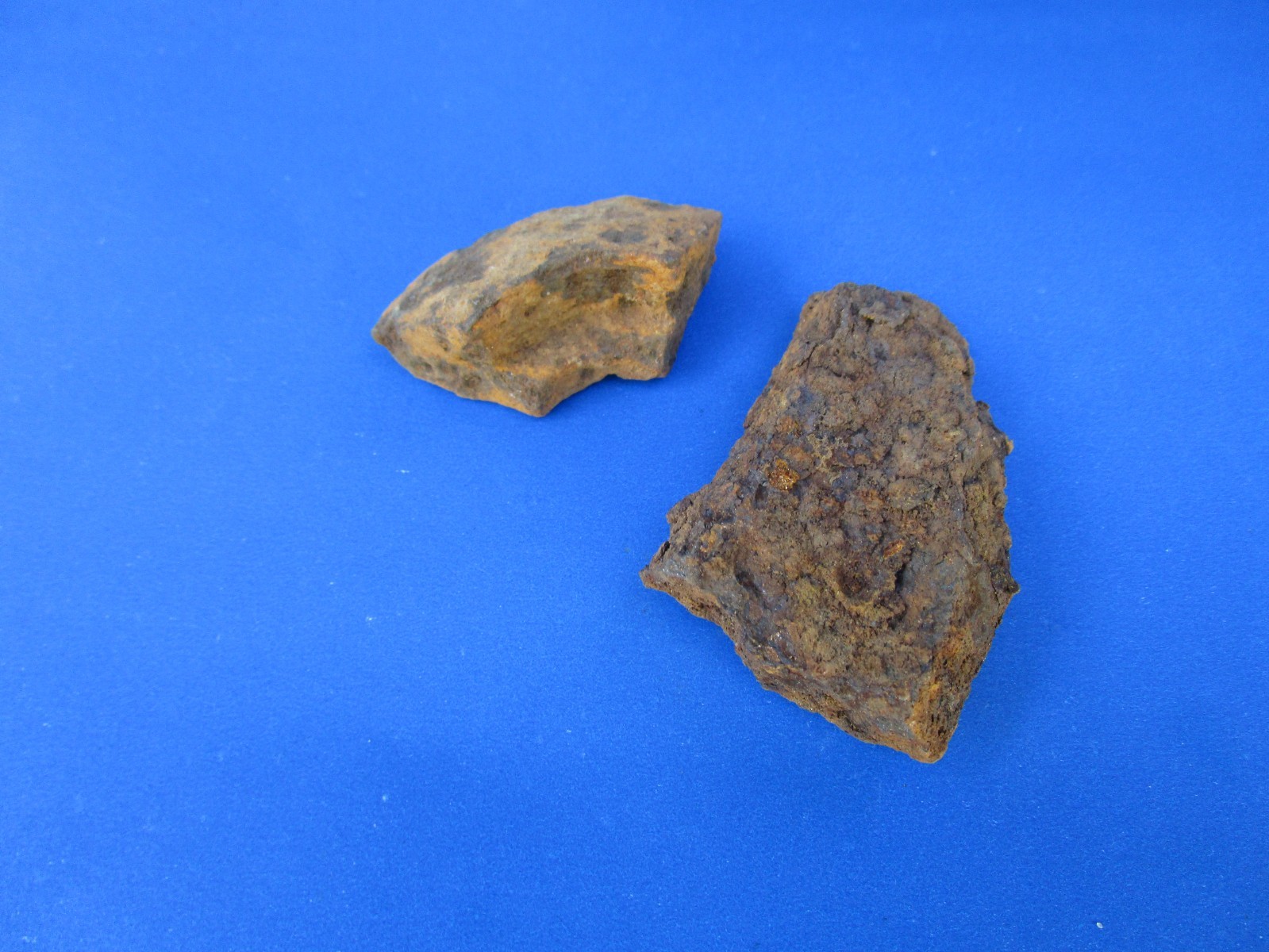 Civil War Relic Conical Artillery Shell Fragments X2, dug, Chattanooga, TN