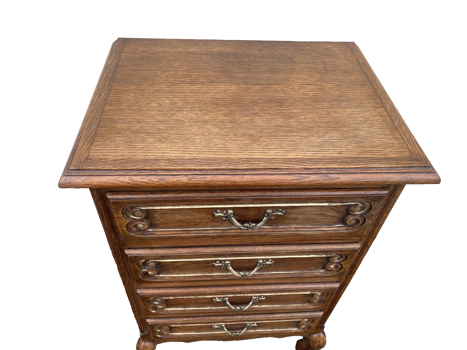 65016 Oak Lingerie Chest Dresser Nightstand