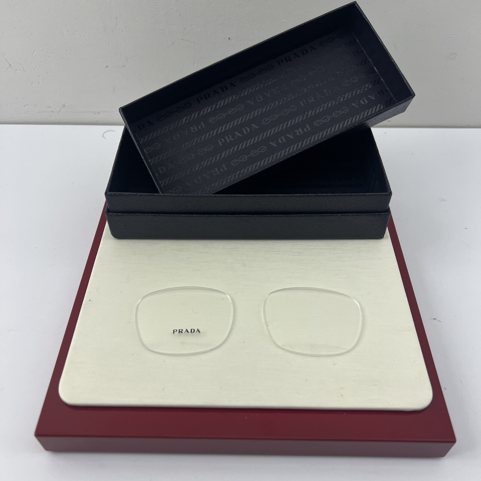 Prada Eyeglass Demonstration Lenses With Box