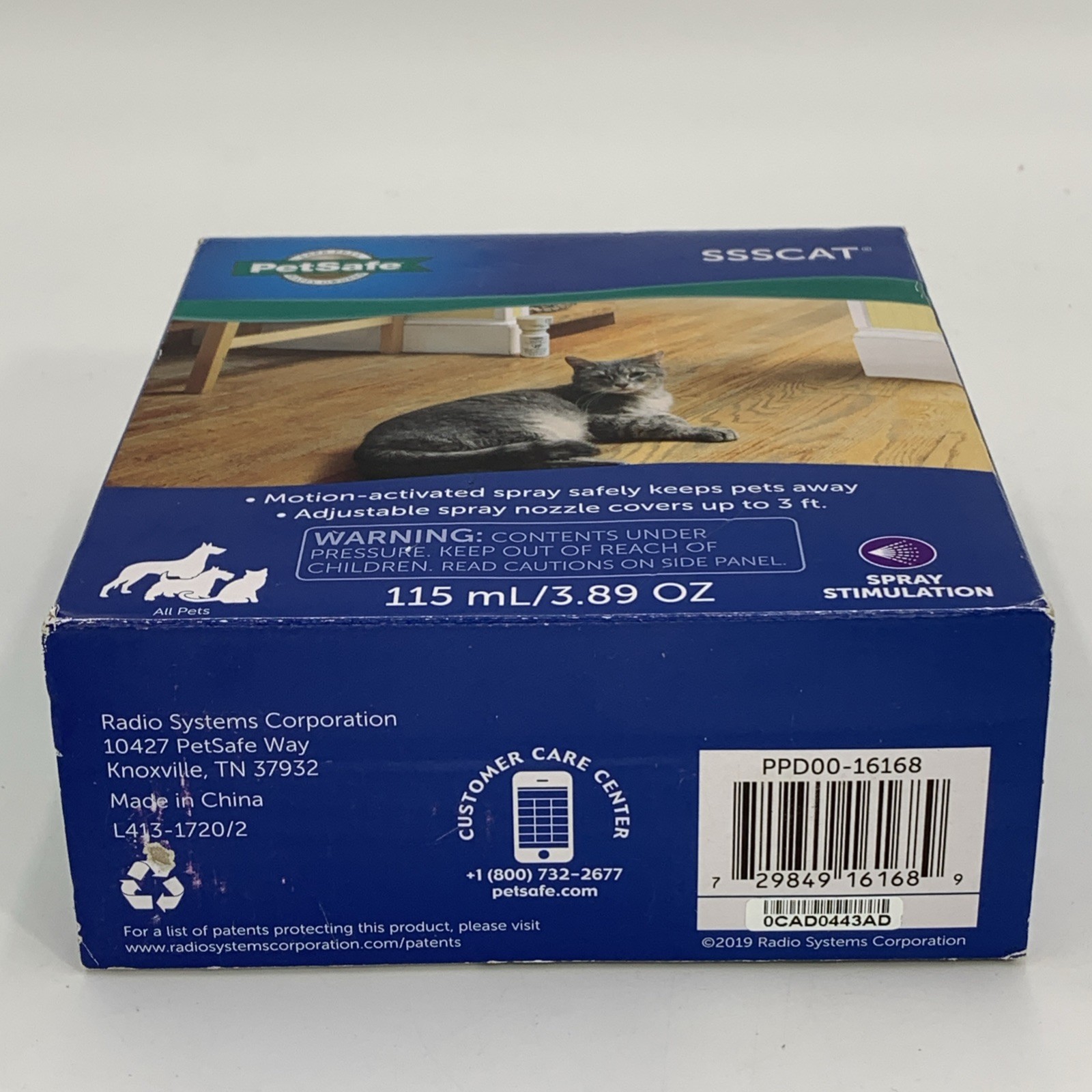 PetSafe SSSCAT Automatic Spray Pet Deterrent Motion-Activated NEW Free Ship