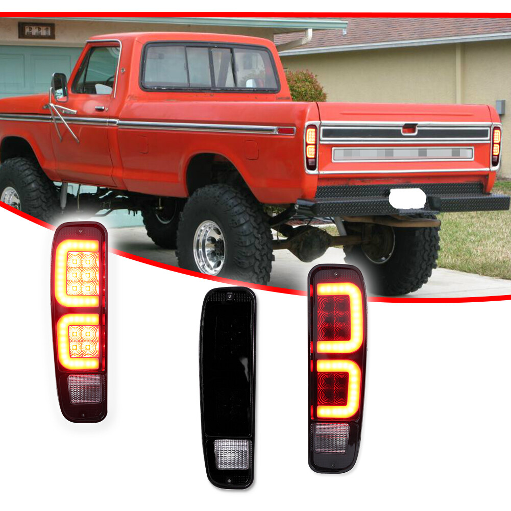 Fit FORD Truck F100 F150 F250 78 79 1978 1979 Tail Lights & Side Markers 6pc/Set