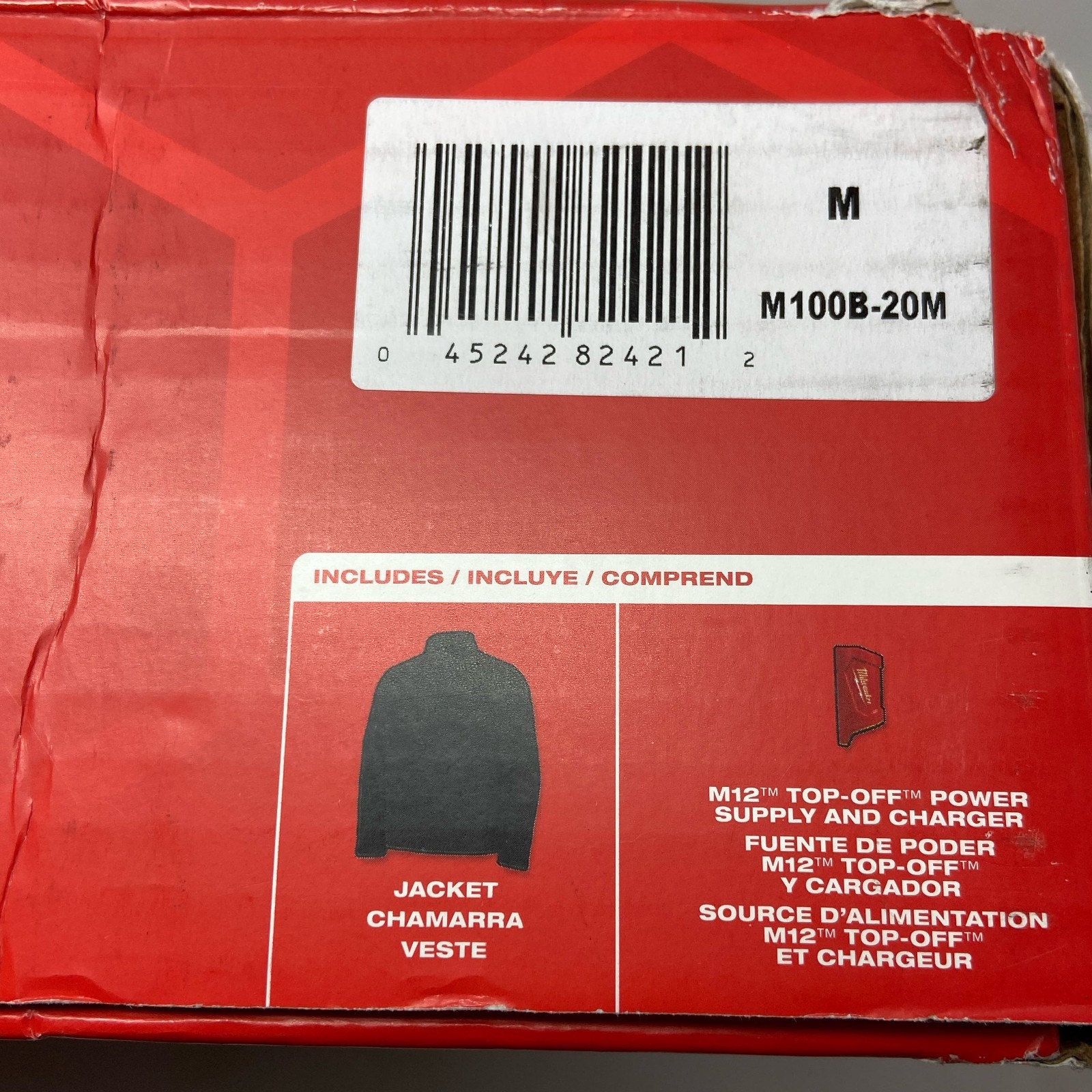 Milwaukee M12 Heated TOUGHSHELL Jacket - Black, Medium M100B-20M, Jacket