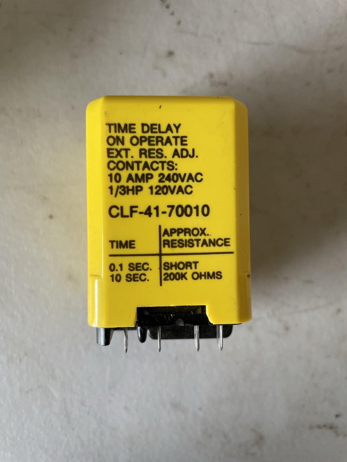 Potter and Brumfield CLF-41-70010 Time Delay Relay