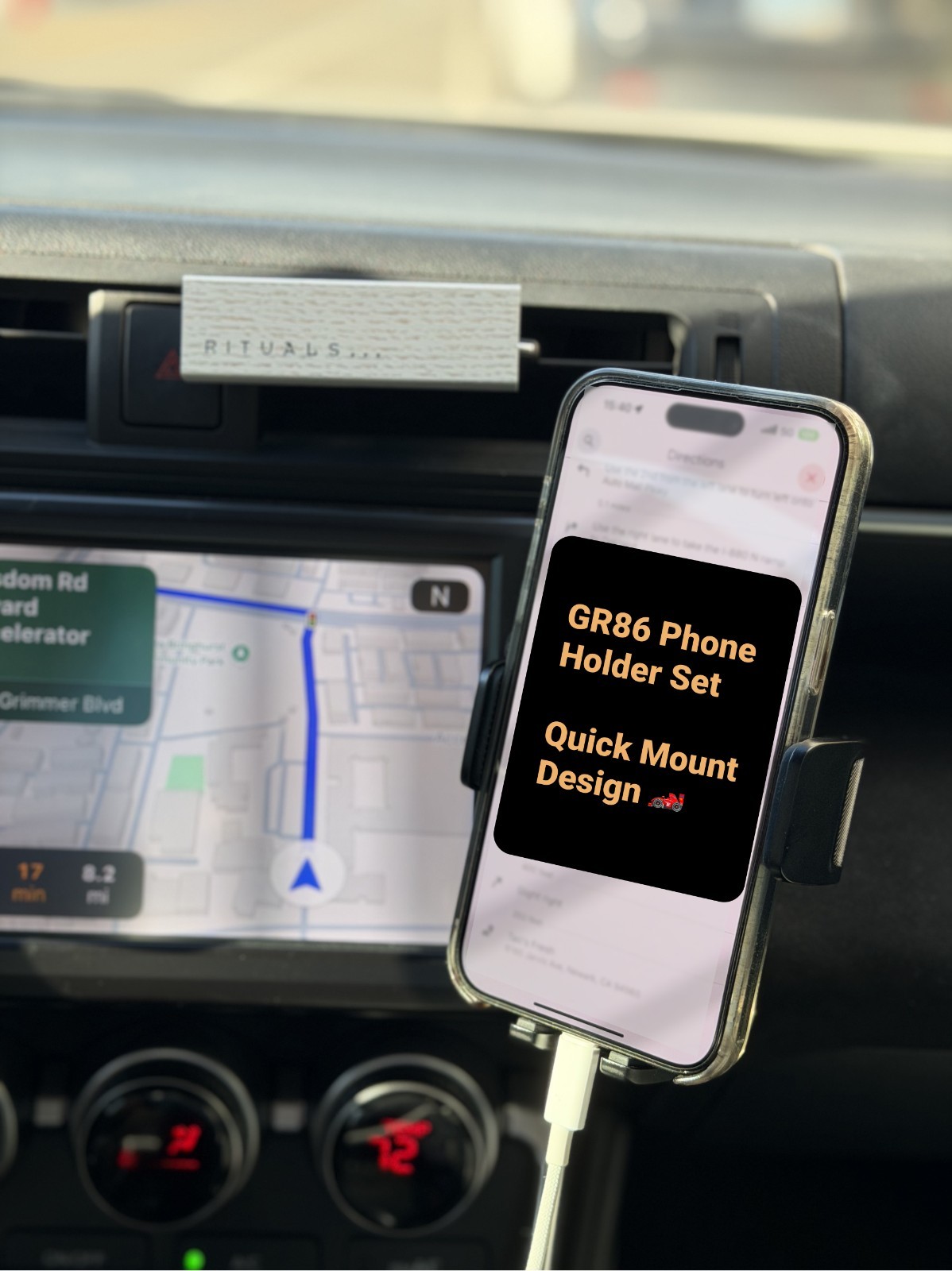 2022+ GR86 / BRZ Phone Holder | Adjustable Mount Fits All Phones