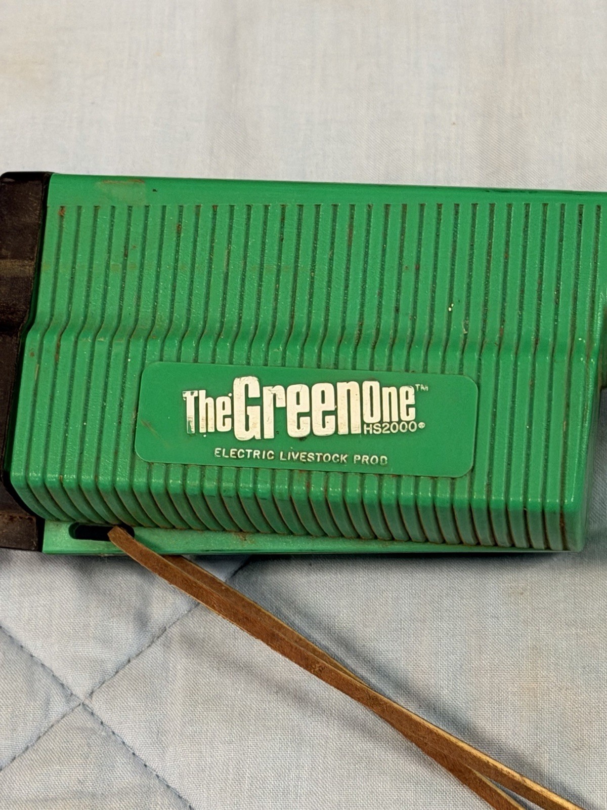 Hot-Shot The Green One Electric Livestock Prod HS2000 6xC Batteries TESTED WORKS