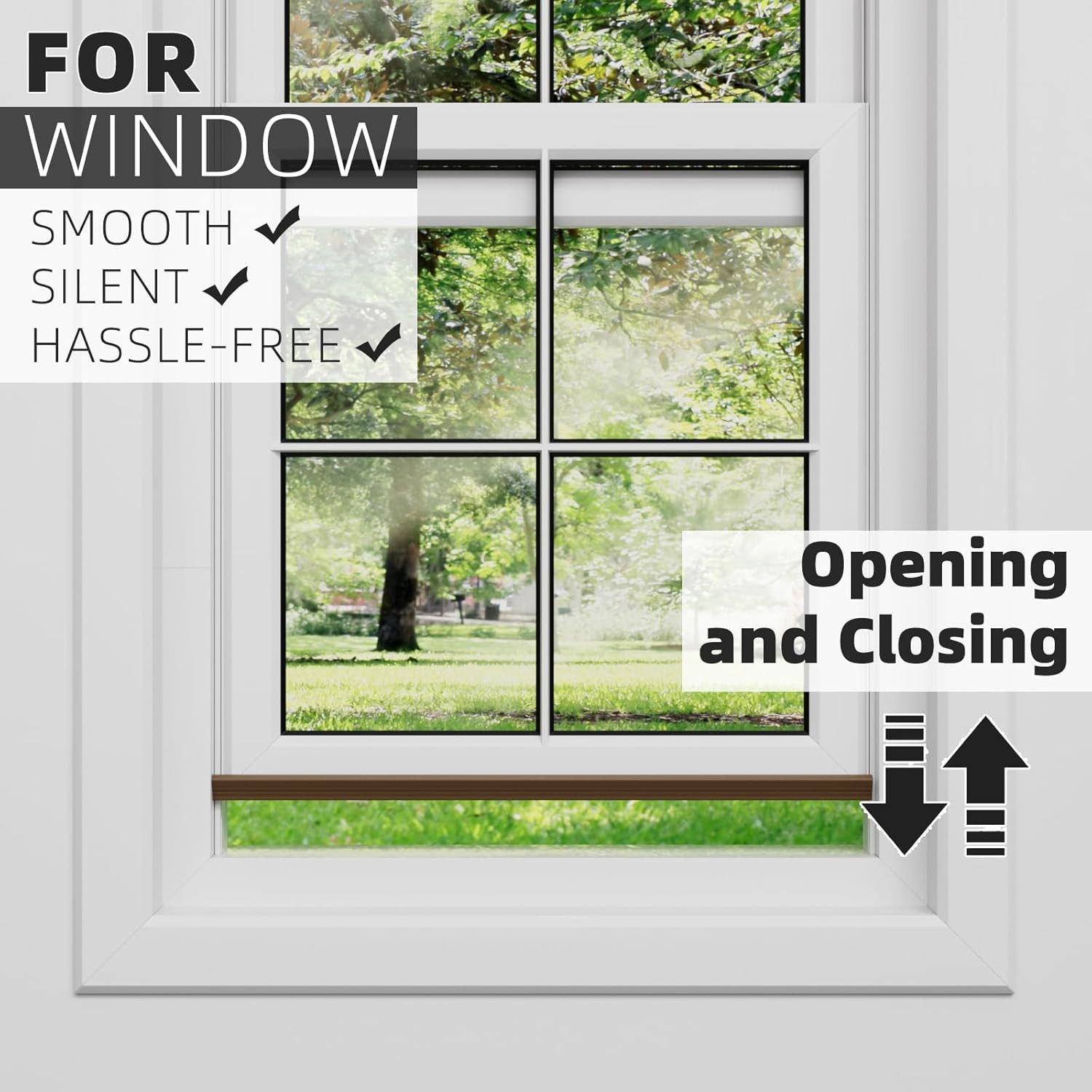 118 Inch Wedge-Shape Weather Stripping Door Seal,Windows and Doors Insulation,Se