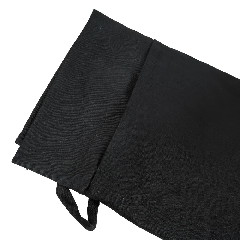 Winco WA-1221 Cotton Waist Apron Black