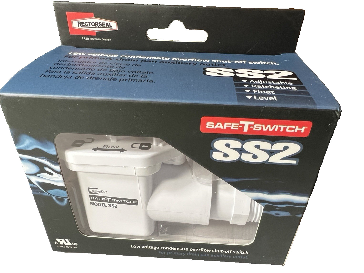 Rectorseal 97087 Safe-T-Switch SS2 Overflow Shut-Off Switch - NEW & SEALED