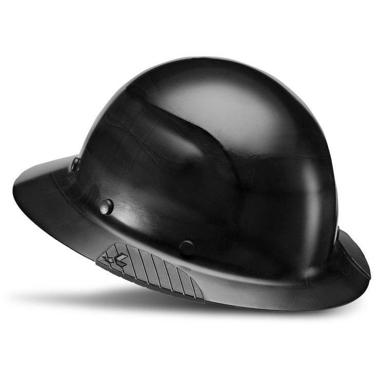 LIFT Safety HDF-15KG DAX Black, Full Brim Hard Hat w/ Ratchet Suspension- NEW